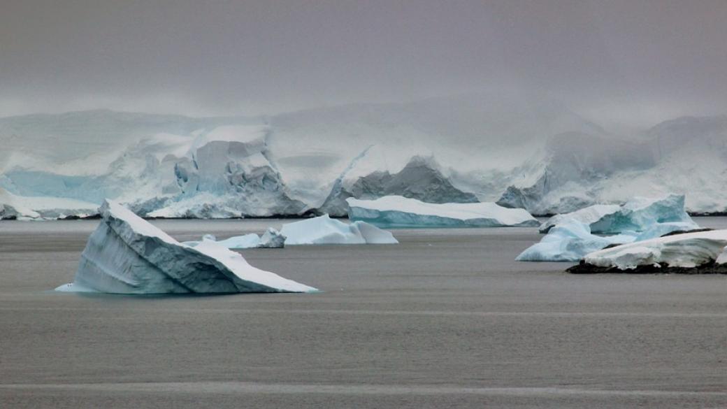 Плаващите ледове около Антарктида се топят с рекордни темпове