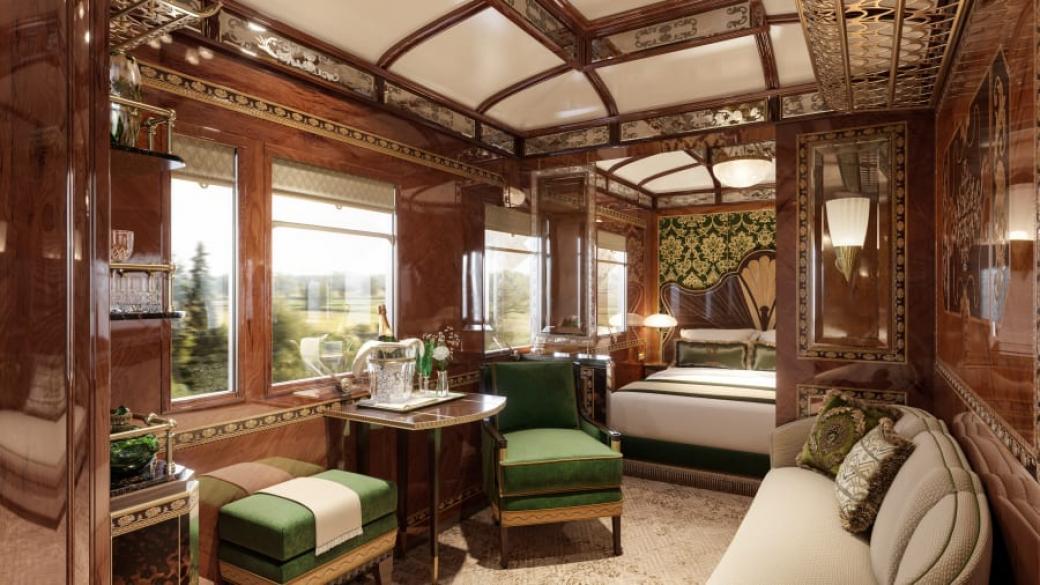 Най-луксозният влак в света става още по-луксозен