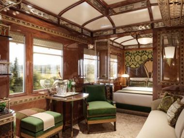 Най-луксозният влак в света става още по-луксозен