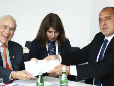 Борисов очаква скорошен старт на преговорите за членство в ОИСР