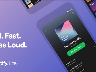 Spotify пуска „лека“ версия на приложението си