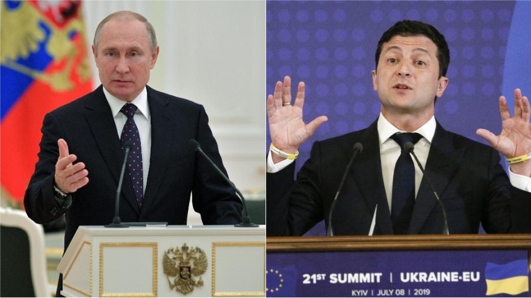 В телефонен разговор Путин и Зеленски обсъдиха конфликта в Украйна