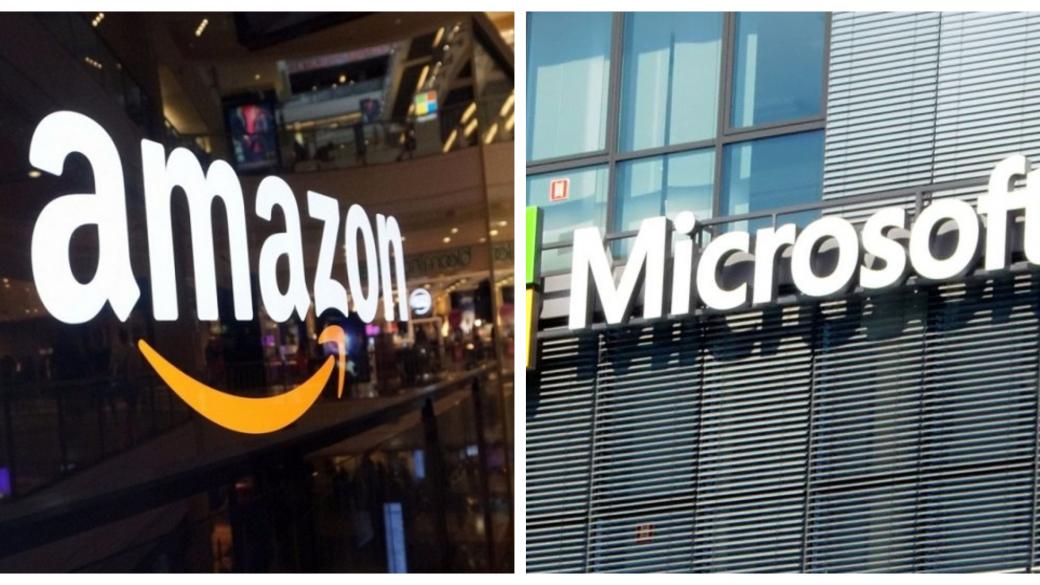 Вече има две компании на стойност $1 трилион: Amazon и Microsoft