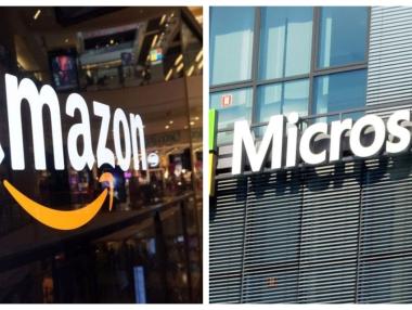 Вече има две компании на стойност $1 трилион: Amazon и Microsoft