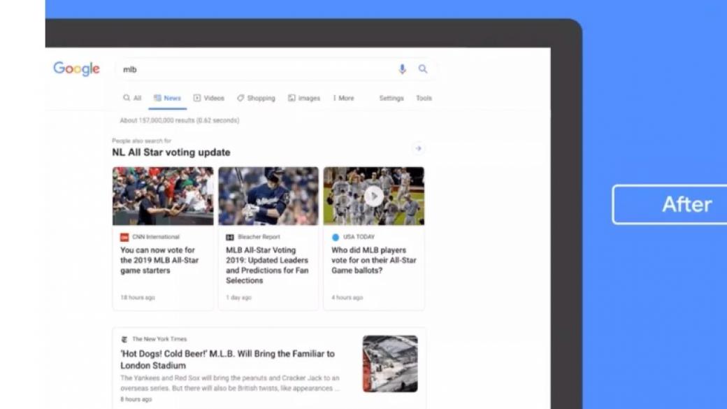 Google започва да акцентира върху заглавието на новините в търсачката си
