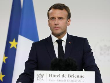 Макрон обяви създаването на Френски космически сили