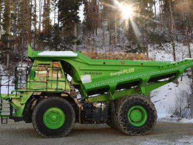 eDumper - най-големият електрически автомобил в света