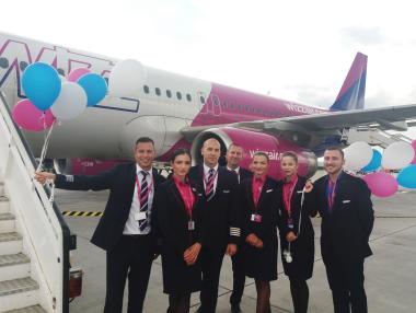 Wizz Air с 6 нови маршрута и нов самолет във Варна