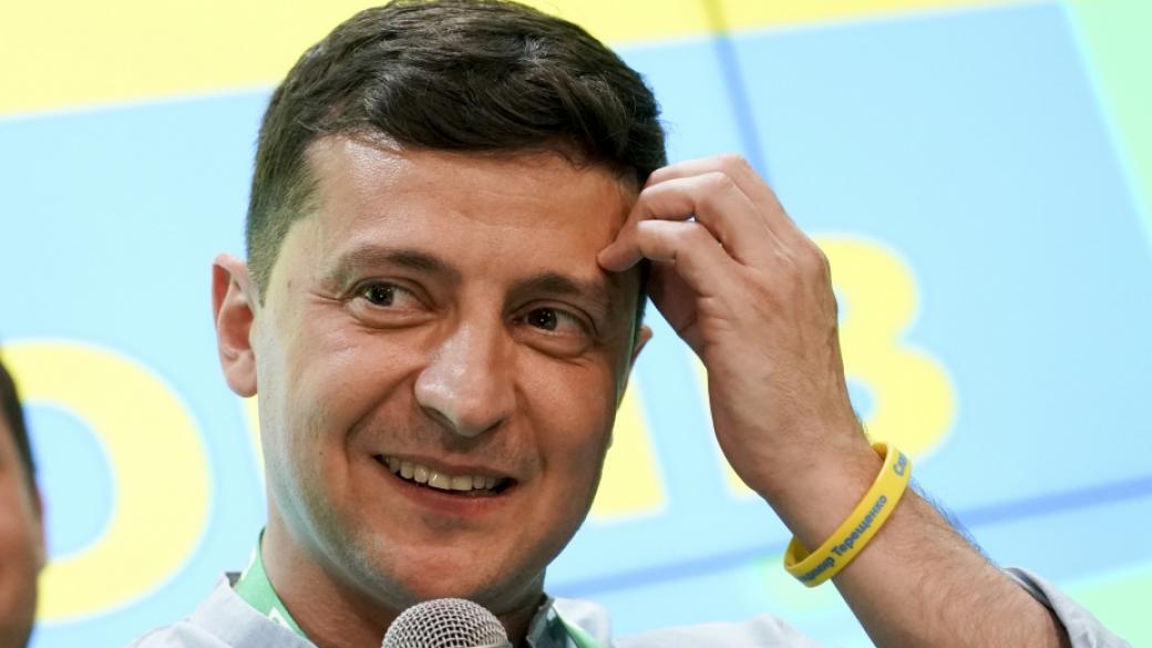 Партията на Зеленски печели парламентарните избори в Украйна