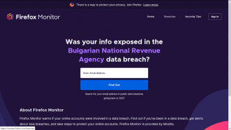 Mozilla с инструмент за проверка засегнати ли сме от пробива в НАП