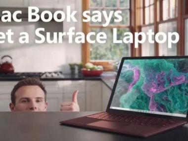 Mac Book е главен герой в антиреклама на Apple