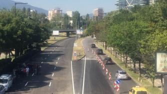 Двупосочното движение по бул. „България“ се възстановява от тази нощ