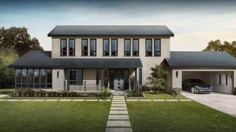 Tesla пусна соларните си покриви под наем
