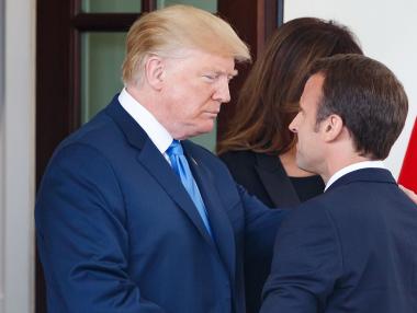 Макрон търси подкрепа от Тръмп за глобална данъчна реформа