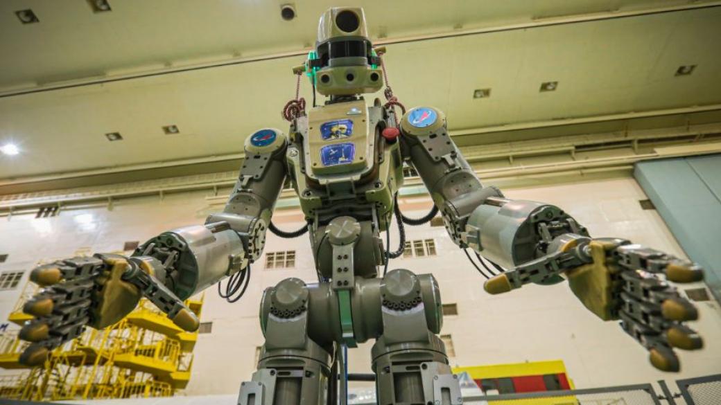 Русия изпрати в космоса хуманоиден робот