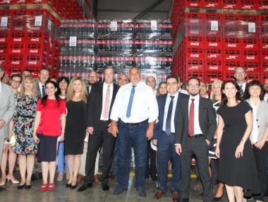 „Кока-Кола“ откри новата си производствена линия в Костинброд