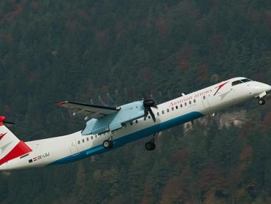 Austrian Airlines намалява полетите между Клагенфурт и Виена