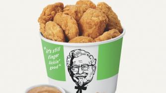 KFC пуска първото пържено „пиле“ на растителна основа