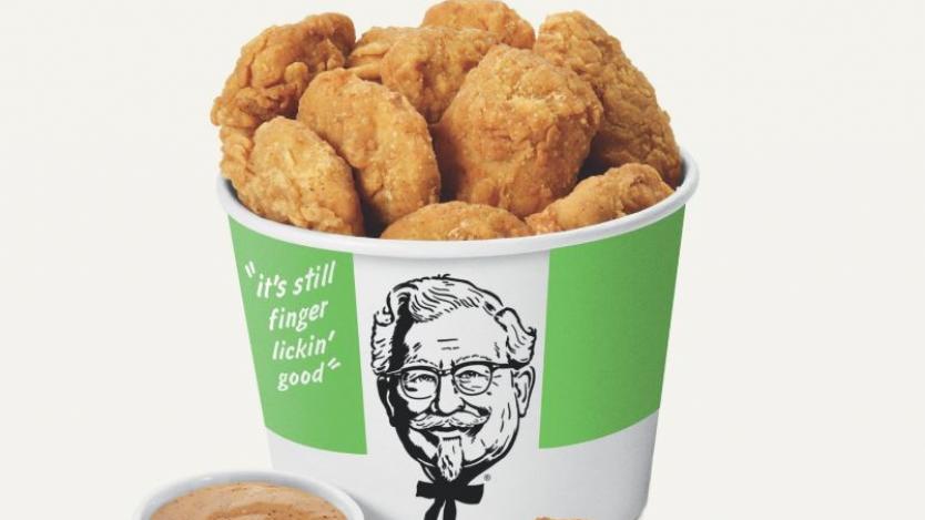 KFC пуска първото пържено „пиле“ на растителна основа