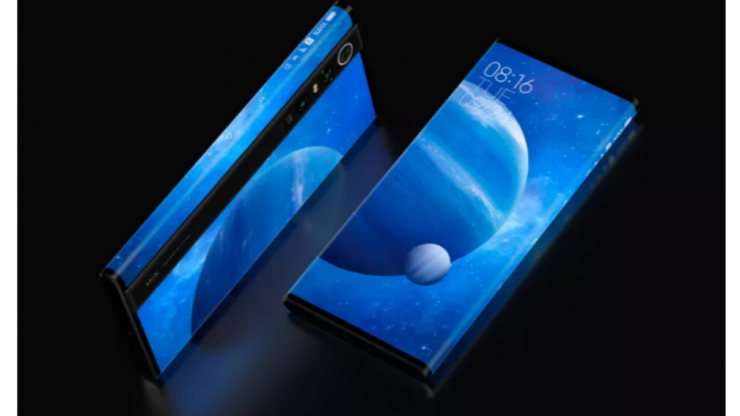 Xiaomi показа концептуален телефон, почти изцяло обвит в дисплей
