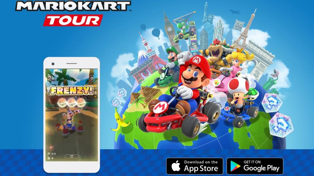 Състезателната игра Mario Kart Tour вече е налична за Android и iOS устройства