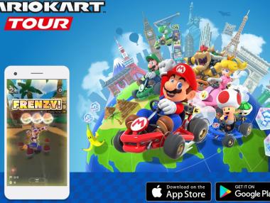 Състезателната игра Mario Kart Tour вече е налична за Android и iOS устройства