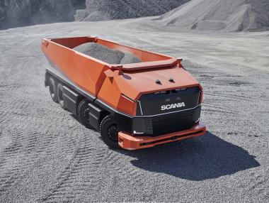 Scania разработи автономен камион без кабина