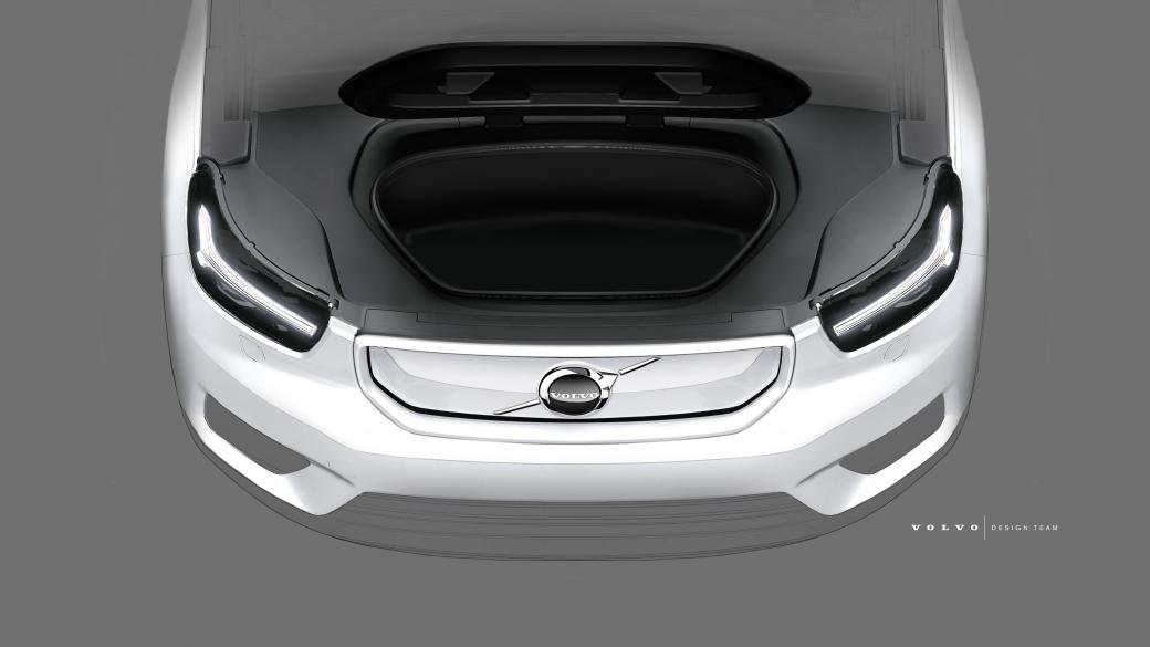 Volvo разкри как ще изглежда първият изцяло електрически XC40