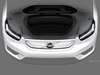 Volvo разкри как ще изглежда първият изцяло електрически XC40