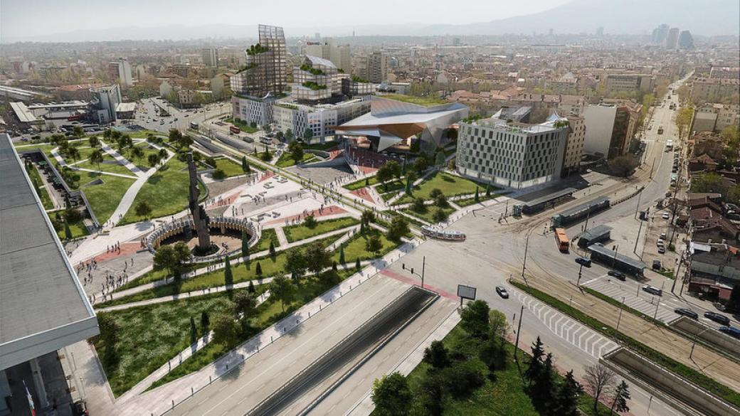 Проект предвижда бул. „Мария Луиза“ в София да стане пешеходен като „Витоша“