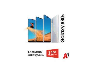 Samsung Galaxy A30s вече е в магазините на A1