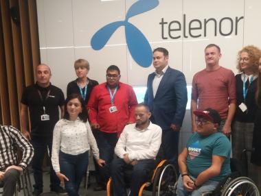 Стартира петото издание на програмата за хора с увреждания на Telenor