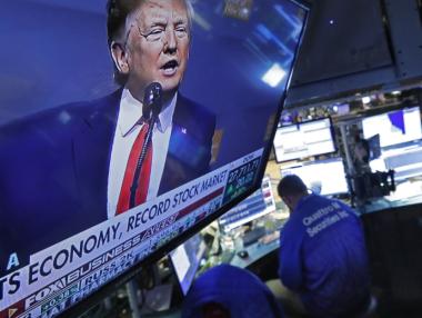 Изказванията на Тръмп доведоха до нови рекорди на Wall Street