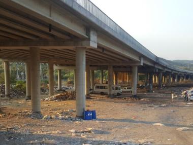 Ремонтът на изгорелия мост на „Струма“ ще е готов месец по-рано