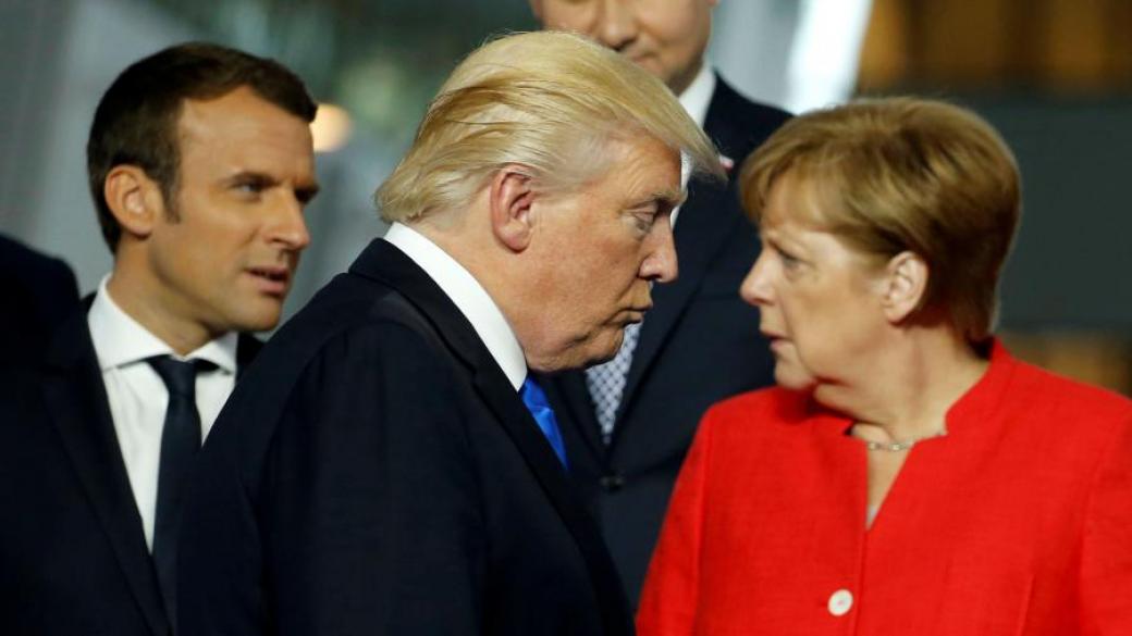 Макрон и Меркел в примката на нова Студена война