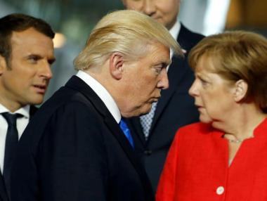 Макрон и Меркел в примката на нова Студена война