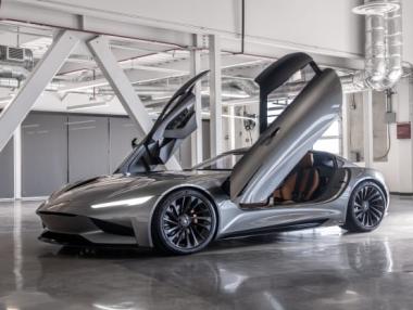 Американски стартъп показа електрическа кола с 1100 конски сили