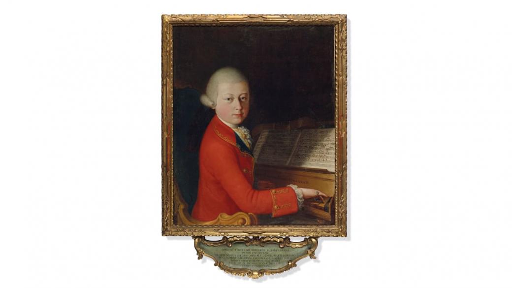 Портрет на младия Моцарт продаден за 4 млн. евро