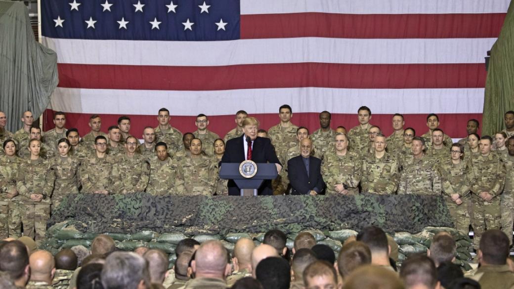 Тръмп изненадващо посети Афганистан