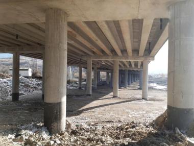 Ремонтът на изгорелия мост на „Струма“ приключи