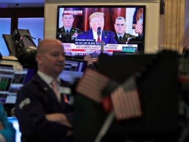 Индексите в САЩ със зелена сесия след речта на Тръмп