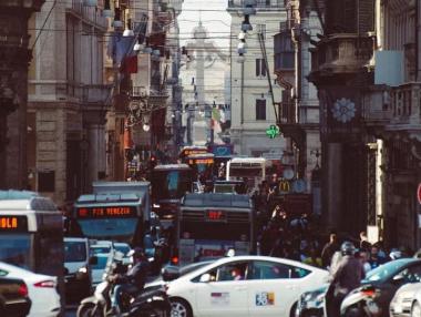 Всички пътища водят към Рим: Доказано и от трафика