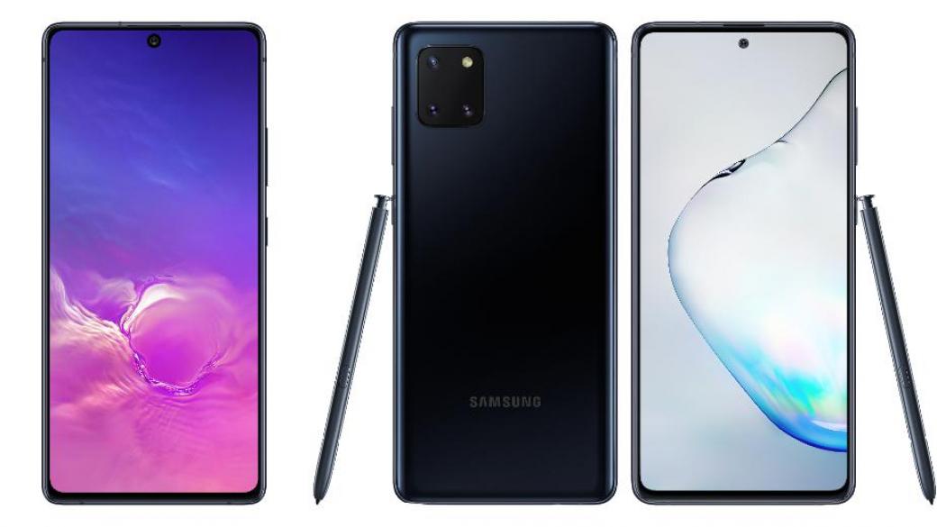 А1 пуска в продажба Galaxy S10 Lite и Galaxy Note10 Lite