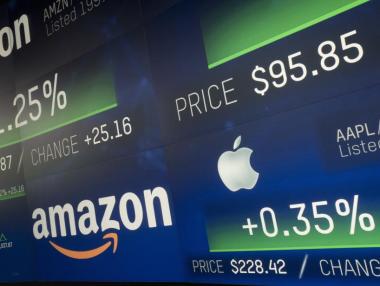 Печалбите на Amazon повлияха благоприятно на щатските индекси