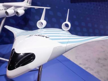 Airbus показа нов самолет като от Star Wars