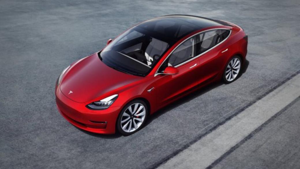 Tesla Model 3 е най-продаваната електрическа кола в Европа