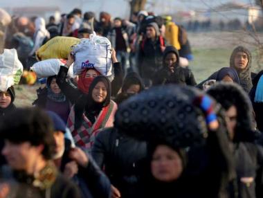 Над 76 хил. мигранти са пресекли границите на Турция с ЕС