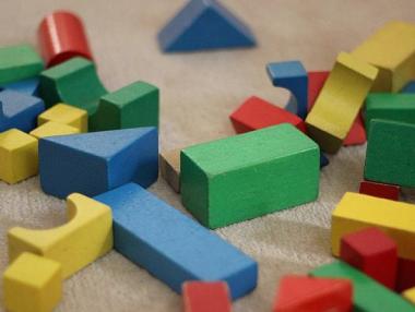 Съкровищница с детски играчки