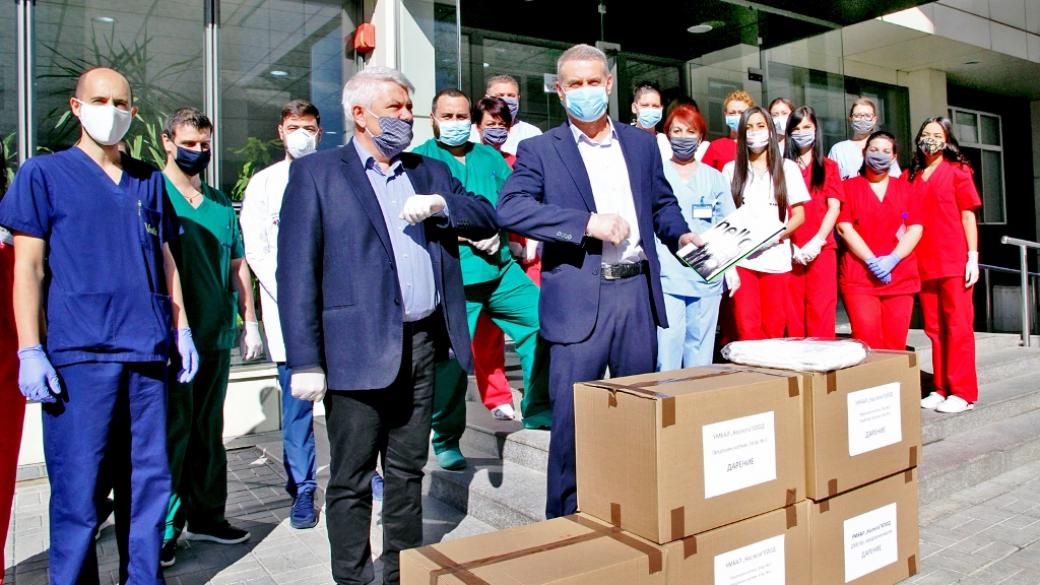 „ВП Брандс Интернешънъл“ дари дихателна апаратура на шест болници