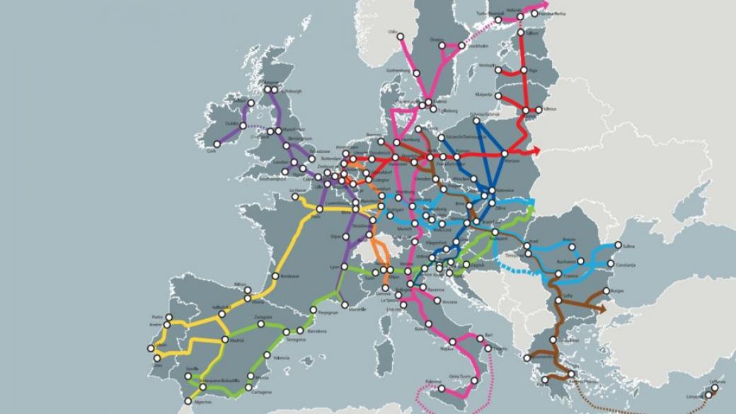 Важни европейски инфраструктурни проекти се бавят опасно